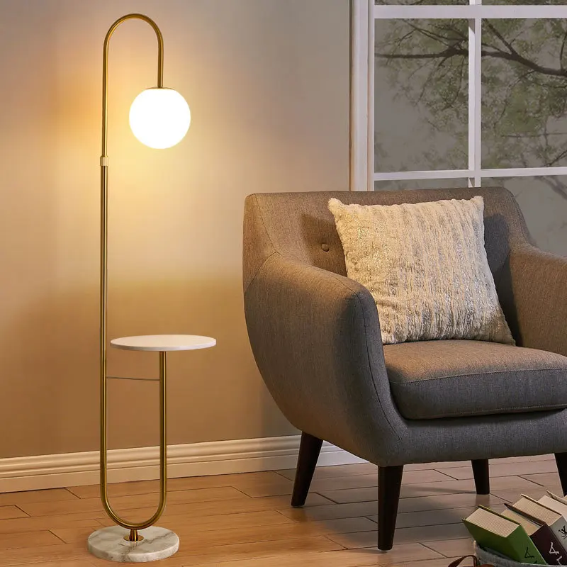 Floor Lamp Tripod - Lampu lantai LED Modern LED, lampu
