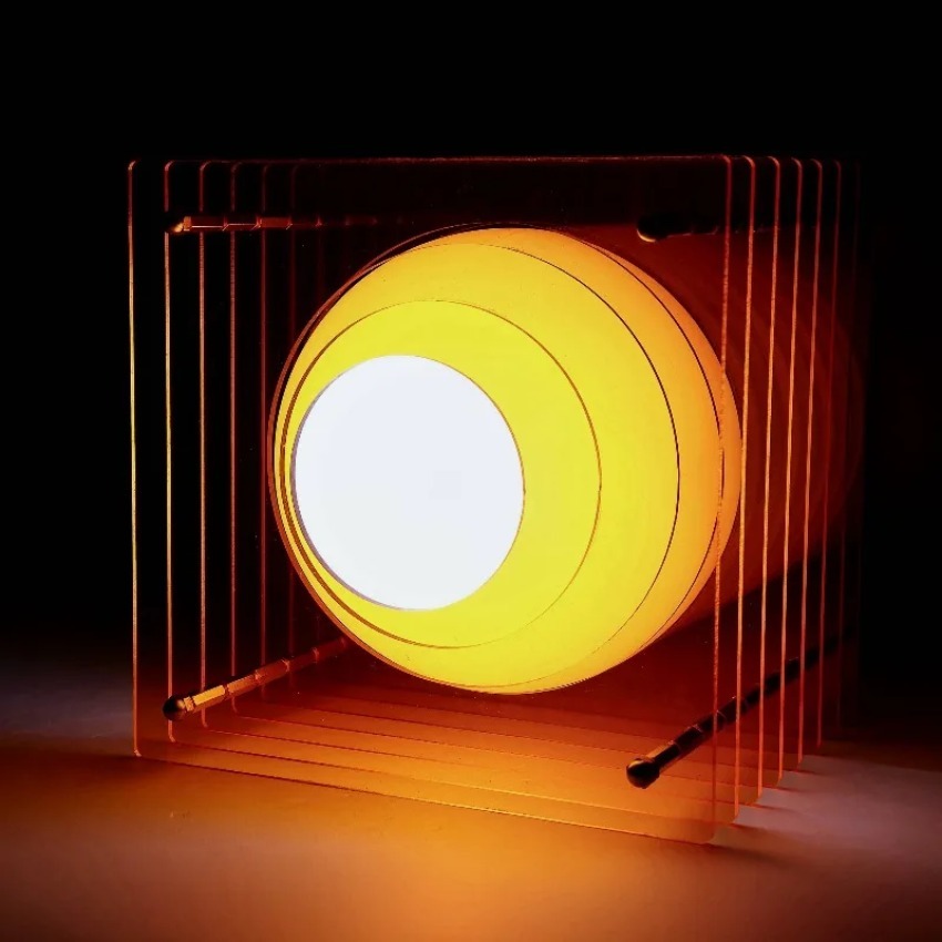 Led Moon Lamp - DIY Akrilik Seribu Lapisan Lampu Lampu