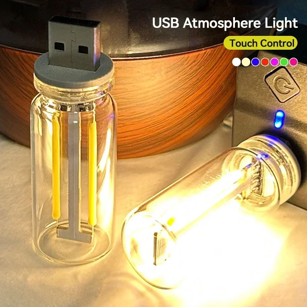 Lighting Mcqueen Bedroom Decor - Lampu Malam USB Mobil Lampu Filamen