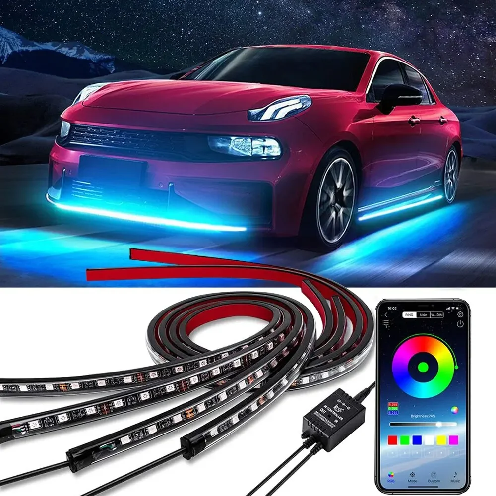 Lighting Bolt Decor - Lampu LED Neon RGB untuk Bawah