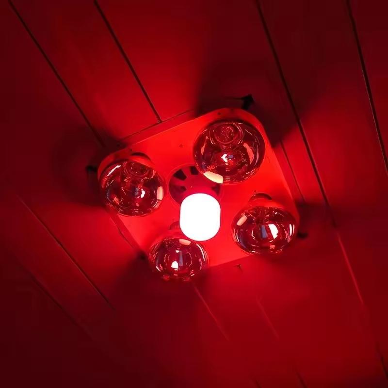 Lighting Christmas Decor - Bohlam Lampu LED Merah Daya Tinggi
