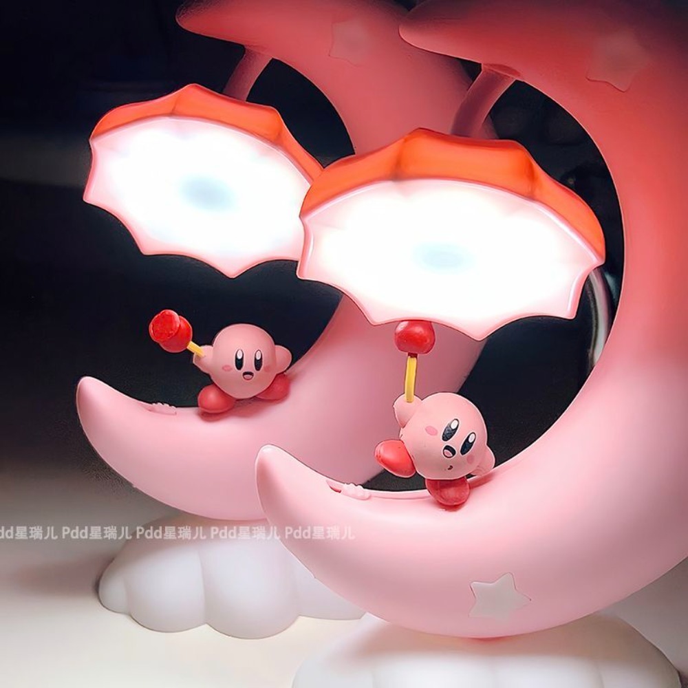 Led Moon Lamp - Lampu Malam Kirby yang Lucu, Lampu