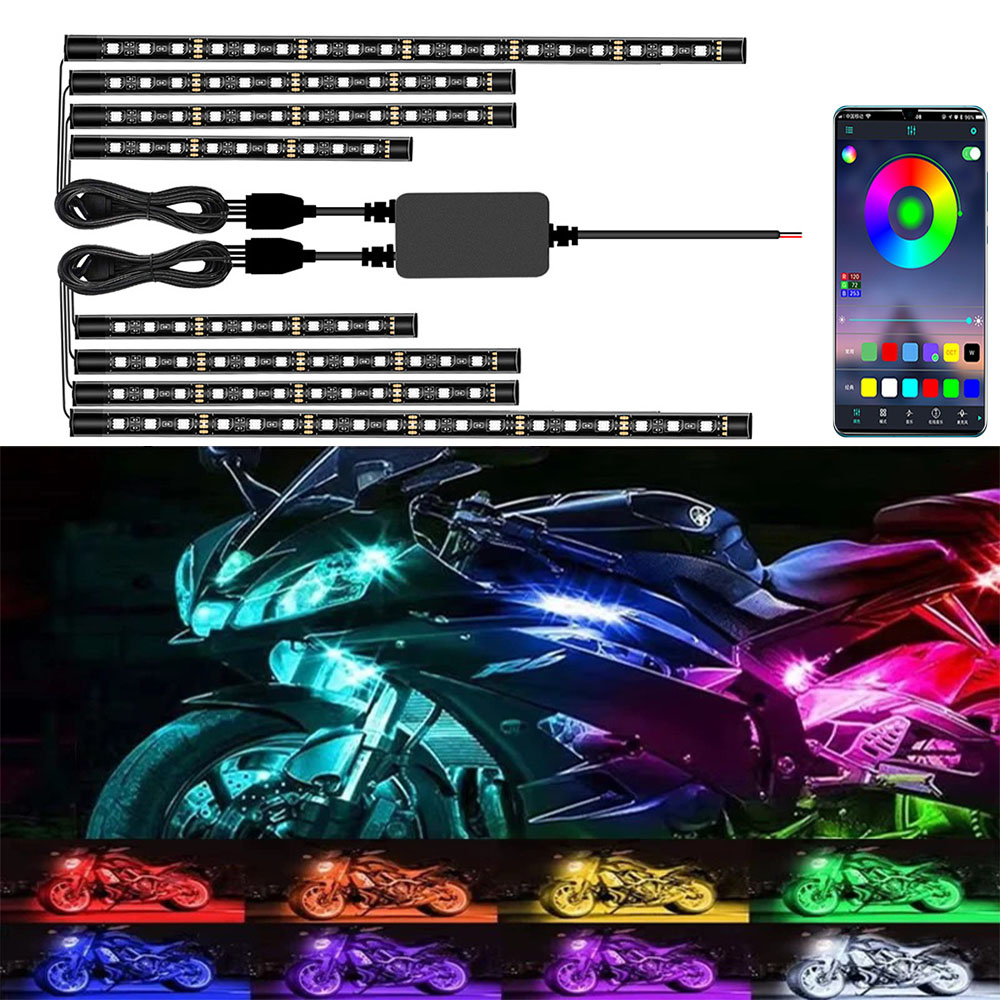 Lighting Bolt Decor - Lampu Hias LED Sepeda Motor Lampu
