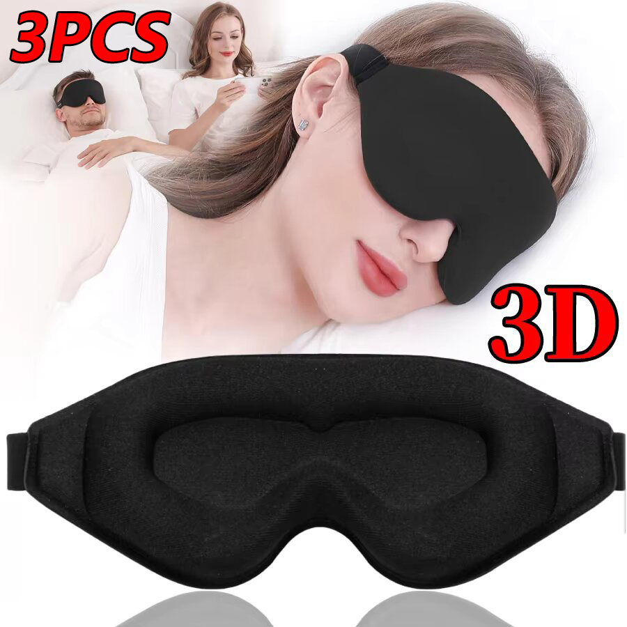 Lighting Jockey - 3 Buah Masker Mata Tidur Busa