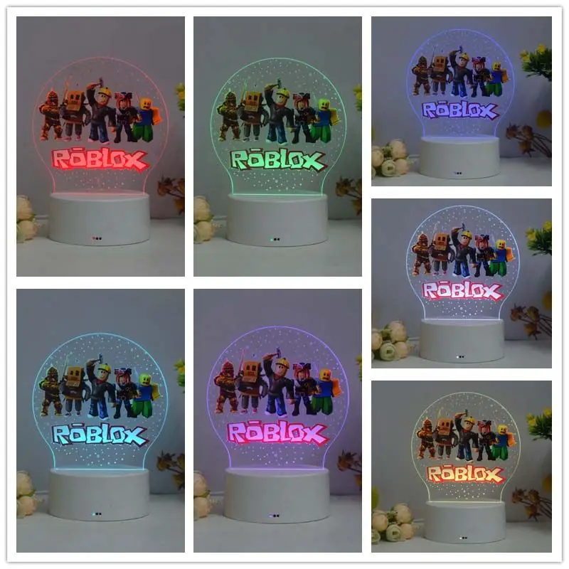 Lighting Decor Items - Lampu Tidur 3D USB Figur Roblox,