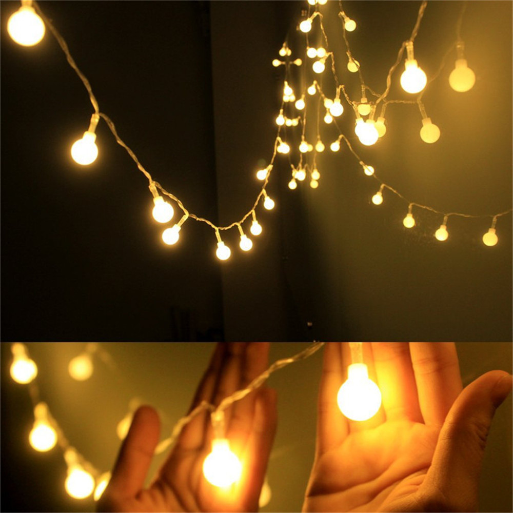 Lampu String Tenaga Surya/USB/ - Home Lighting And Decor ulasan dan harga