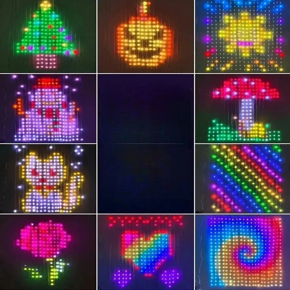 Lampu Tirai LED Pixel untuk Lu - Lighting Christmas Decor ulasan dan harga