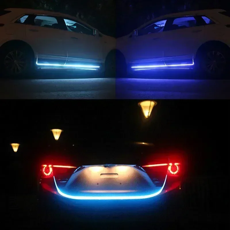 1 Buah Lampu Kap Mobil LED Uni - Lighting Bolt Decor ulasan dan harga