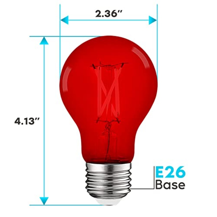 Bohlam Lampu LED Edison A19, S - Lighting Decor Outdoor ulasan dan harga