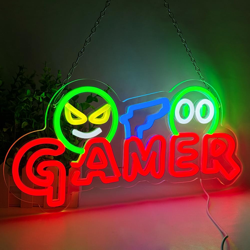 Lampu Dinding LED Neon Sign Ga - Lighting Christmas Decor ulasan dan harga