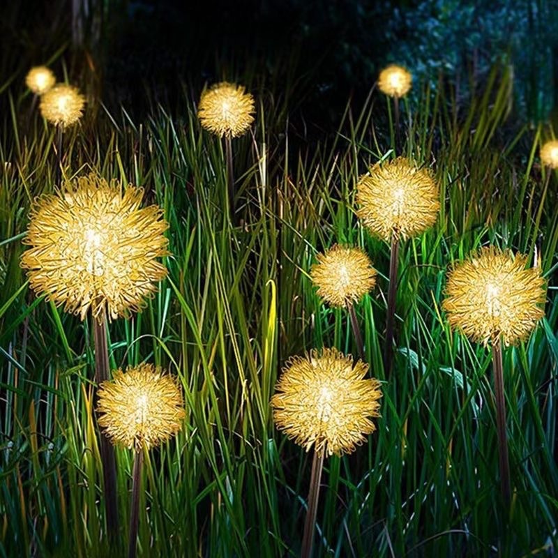 10 Lampu Bola Dandelion Tenaga - Lighting Christmas Decor ulasan dan harga