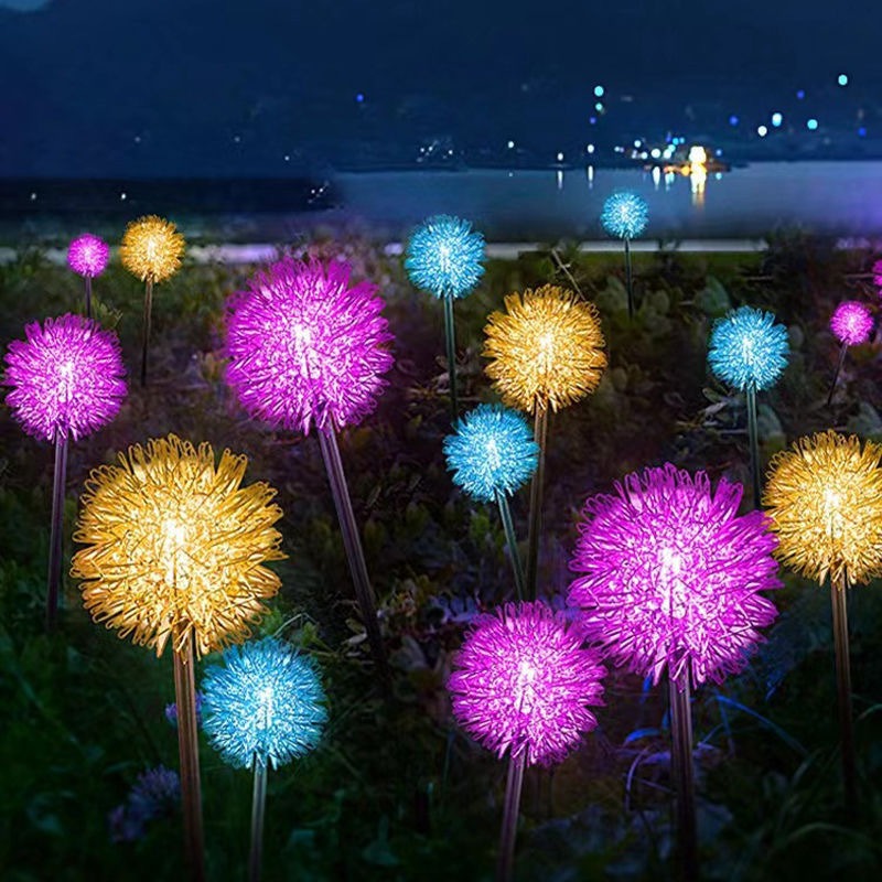 10 Lampu Bola Dandelion Tenaga - Lighting Christmas Decor ulasan dan harga