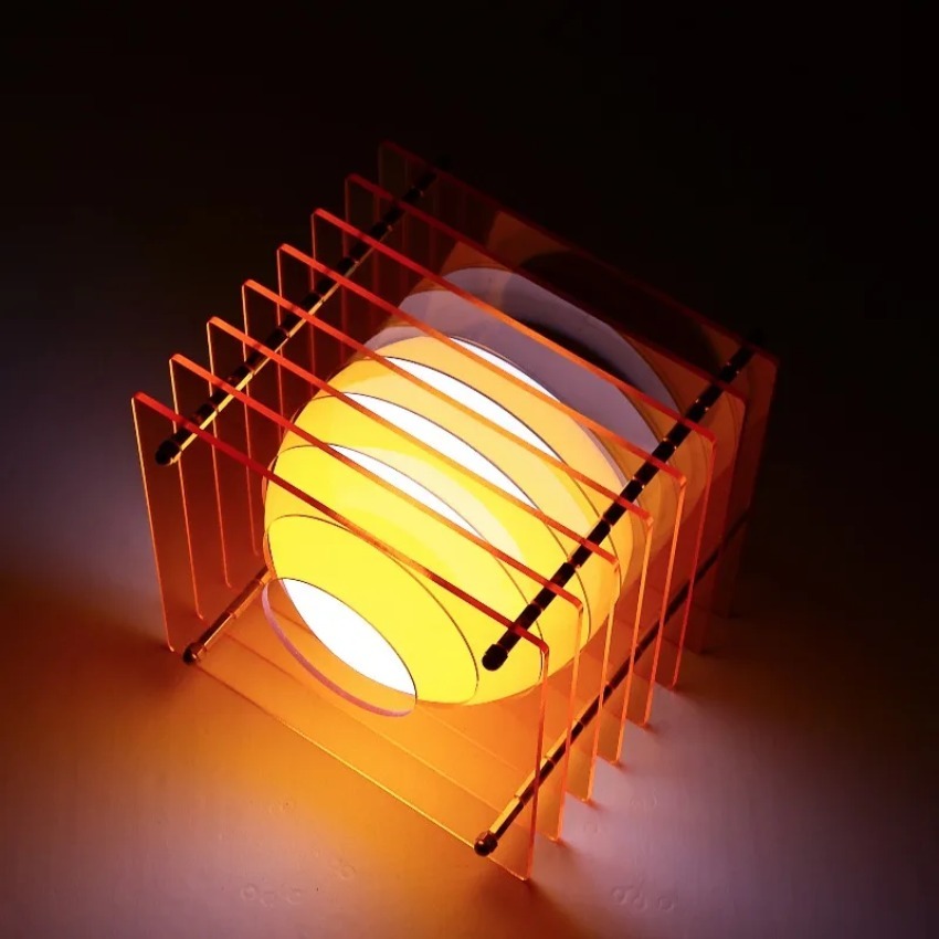 DIY Akrilik Seribu Lapisan Lam - Led Moon Lamp ulasan dan harga