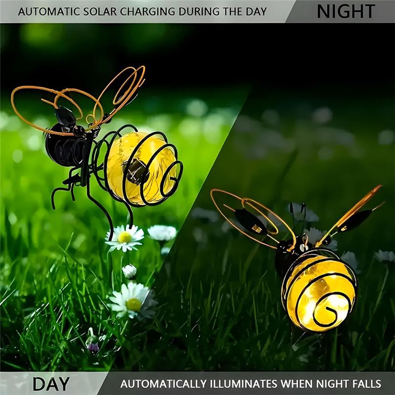 Lampu Simulasi Lebah Surya A33 - Lighting Bug Decor ulasan dan harga
