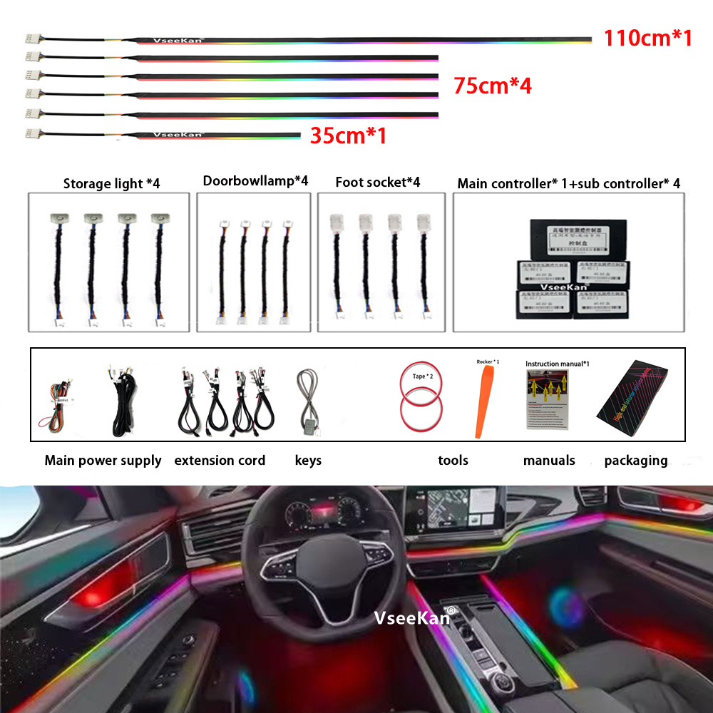 18 Lampu LED Symphony Ambient  - Lighting Bolt Decor ulasan dan harga