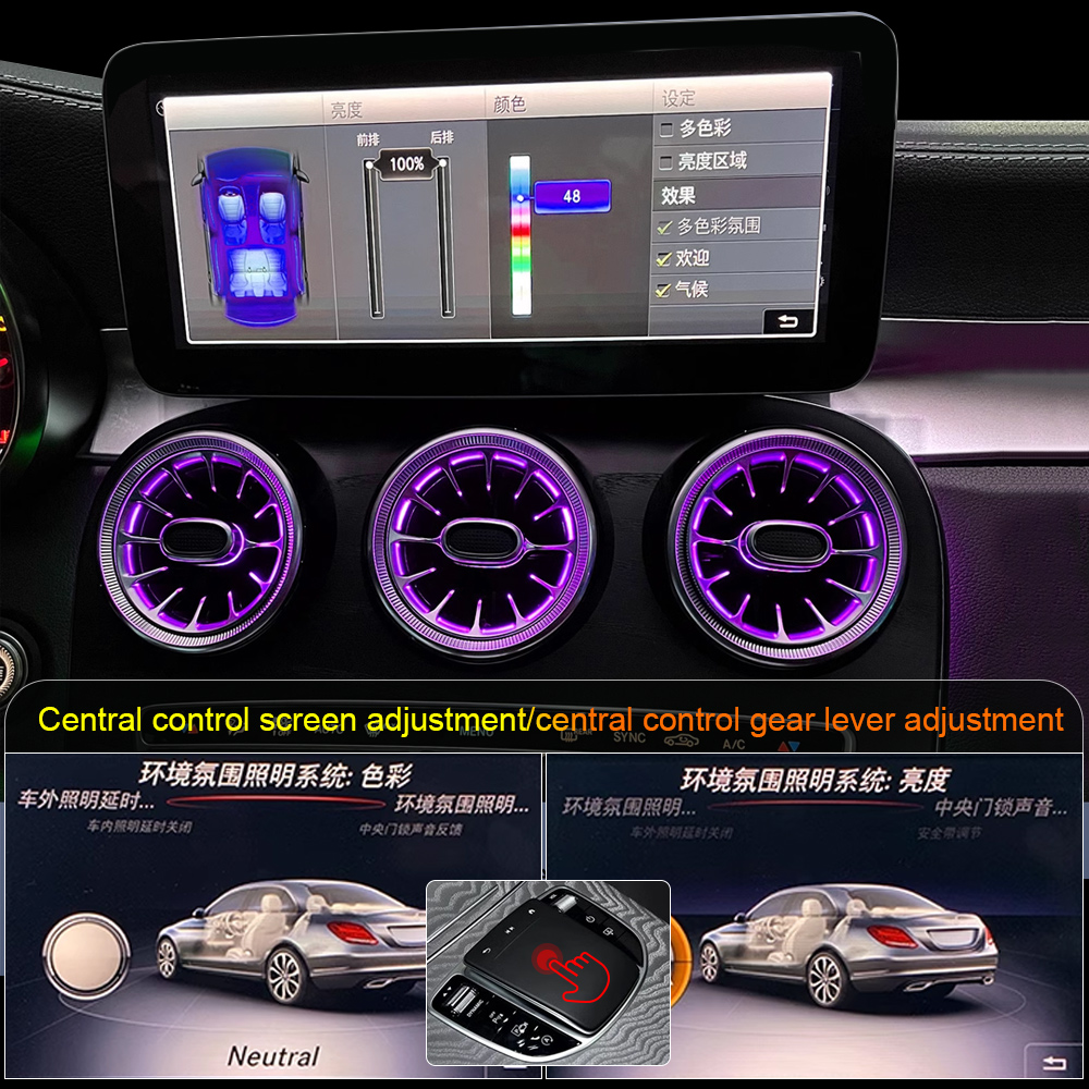 Lampu Ambient Mercedes Benz W2 - Ambient Led Strip ulasan dan harga
