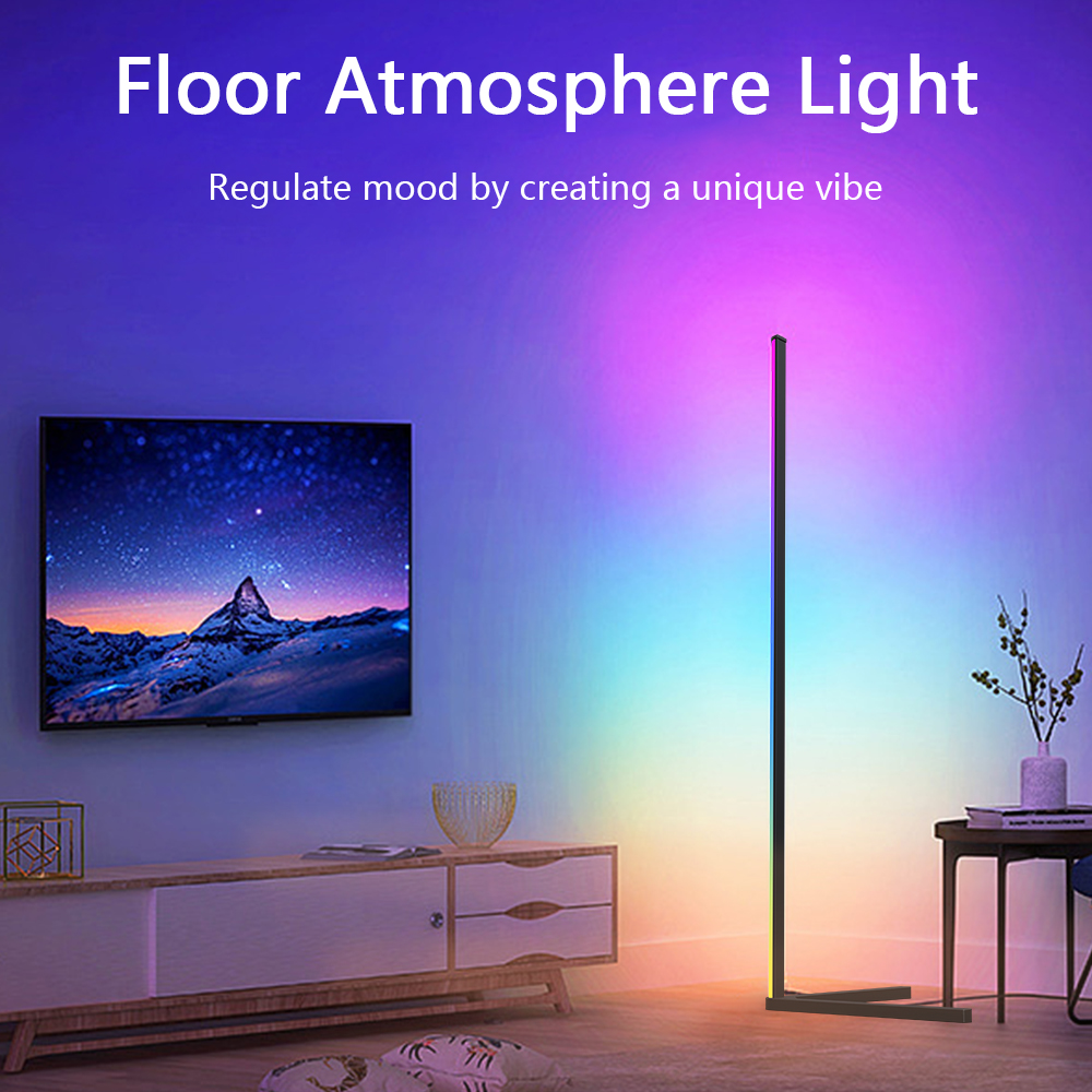 RGB LED Lampu Lantai Dalam Rua - Floor Lamp Tripod ulasan dan harga