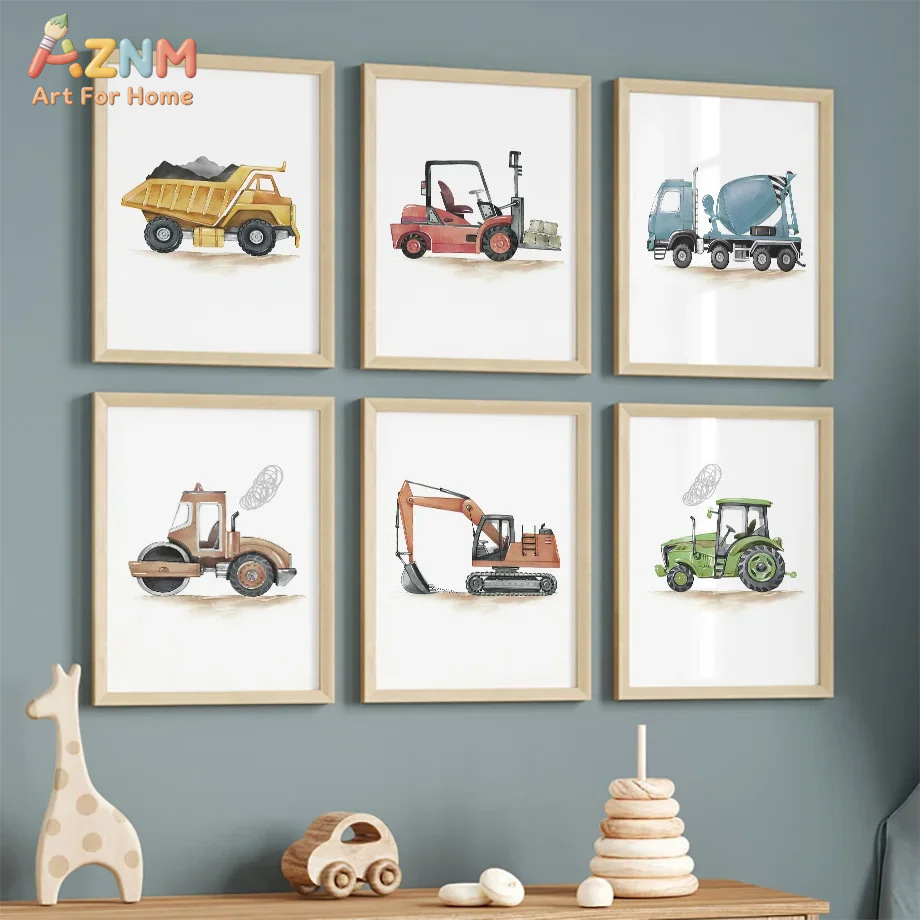 6pcs Poster Dekorasi Rumah Kam - Lighting Mcqueen Bedroom Decor ulasan dan harga