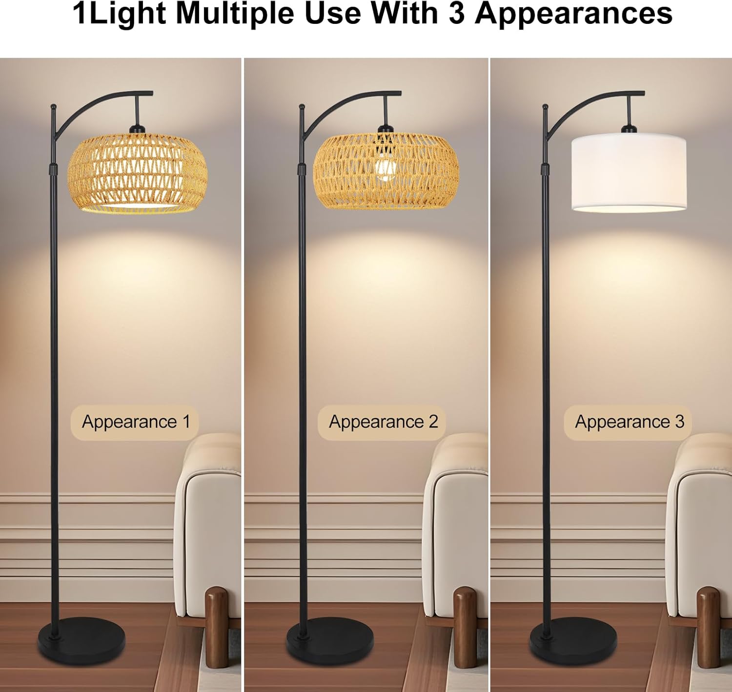 Lampu Lantai Arc untuk Ruang T - Floor Lamp Tripod ulasan dan harga