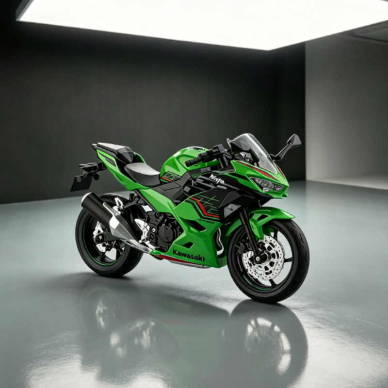 Motor Ninja 400 skala 1:9, mot - Decor Timeless Lighting ulasan dan harga