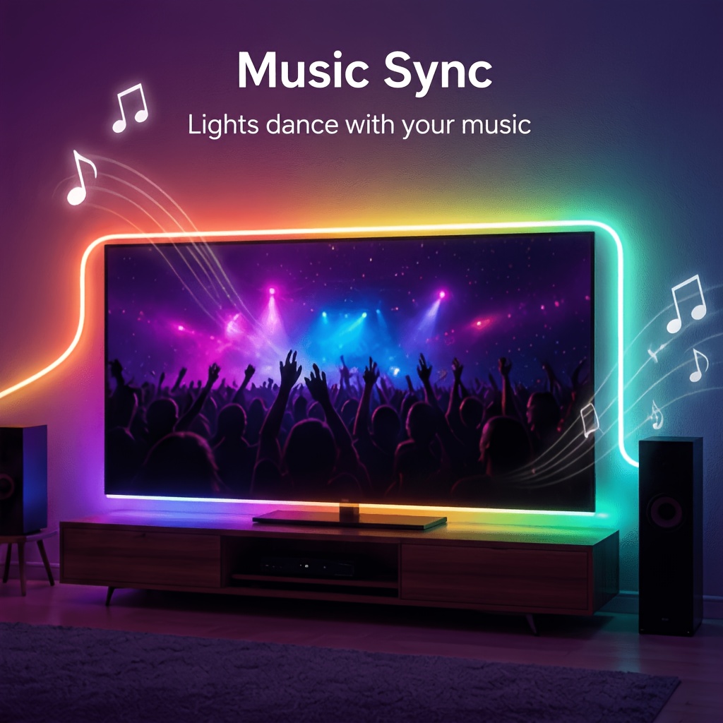 Lampu Neon LED RGBIC Fleksibel - Home Lighting And Decor ulasan dan harga