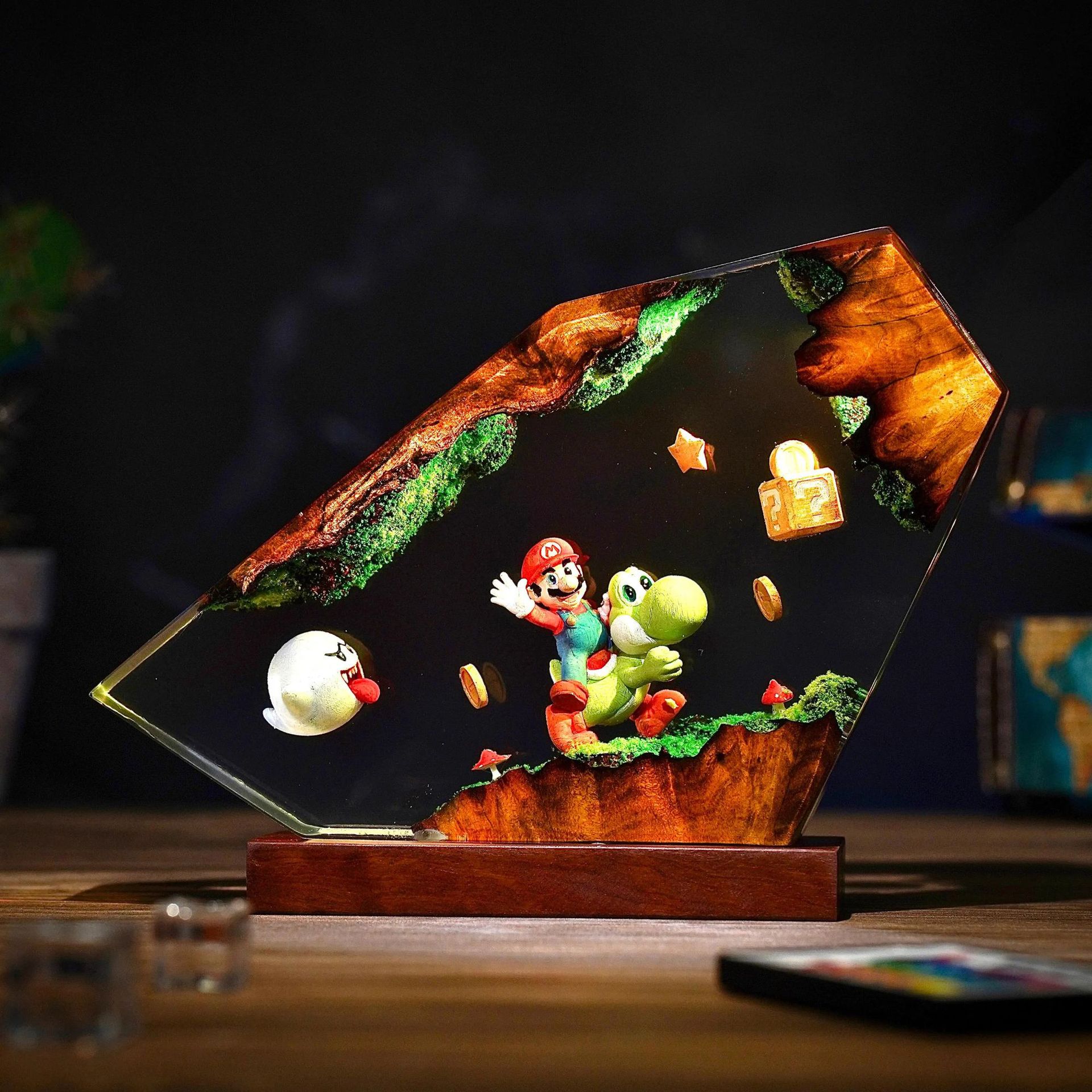 Lampu Resin Meja Figur Kartun  - Lighting Decor Items ulasan dan harga