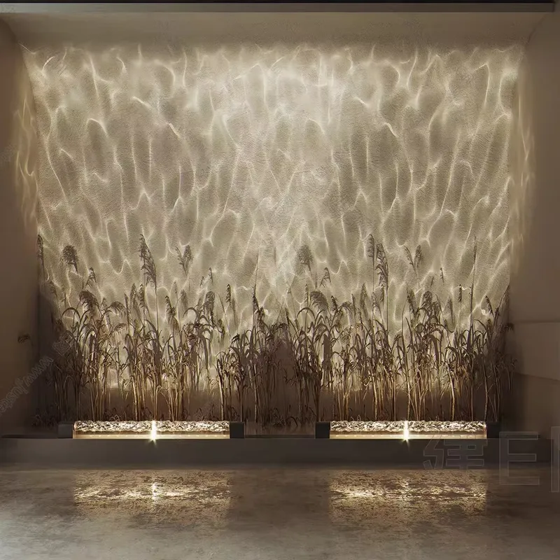 Lampu Proyeksi Api 3D Smart Wa - Wall Decor Lighting ulasan dan harga
