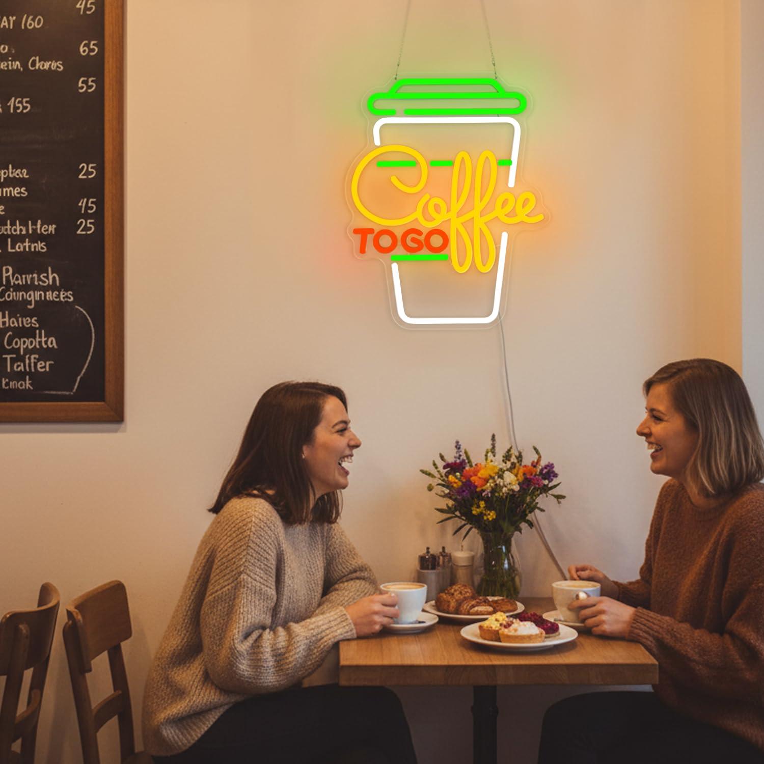 Lampu LED Neon Sign Kopi USB y - Home Lighting And Decor ulasan dan harga