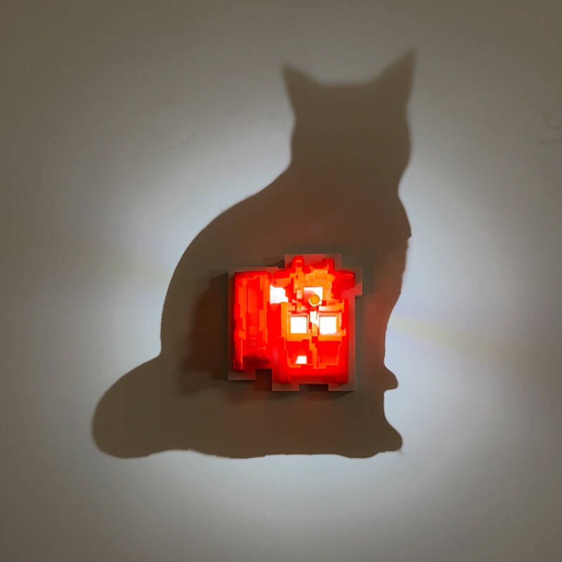 Lampu Tidur 3D Light Shadow Ni - Wall Decor Lighting ulasan dan harga