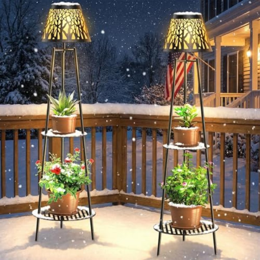2 Paket Lampu Lantai Tenaga Su - Lighting Decor Outdoor ulasan dan harga