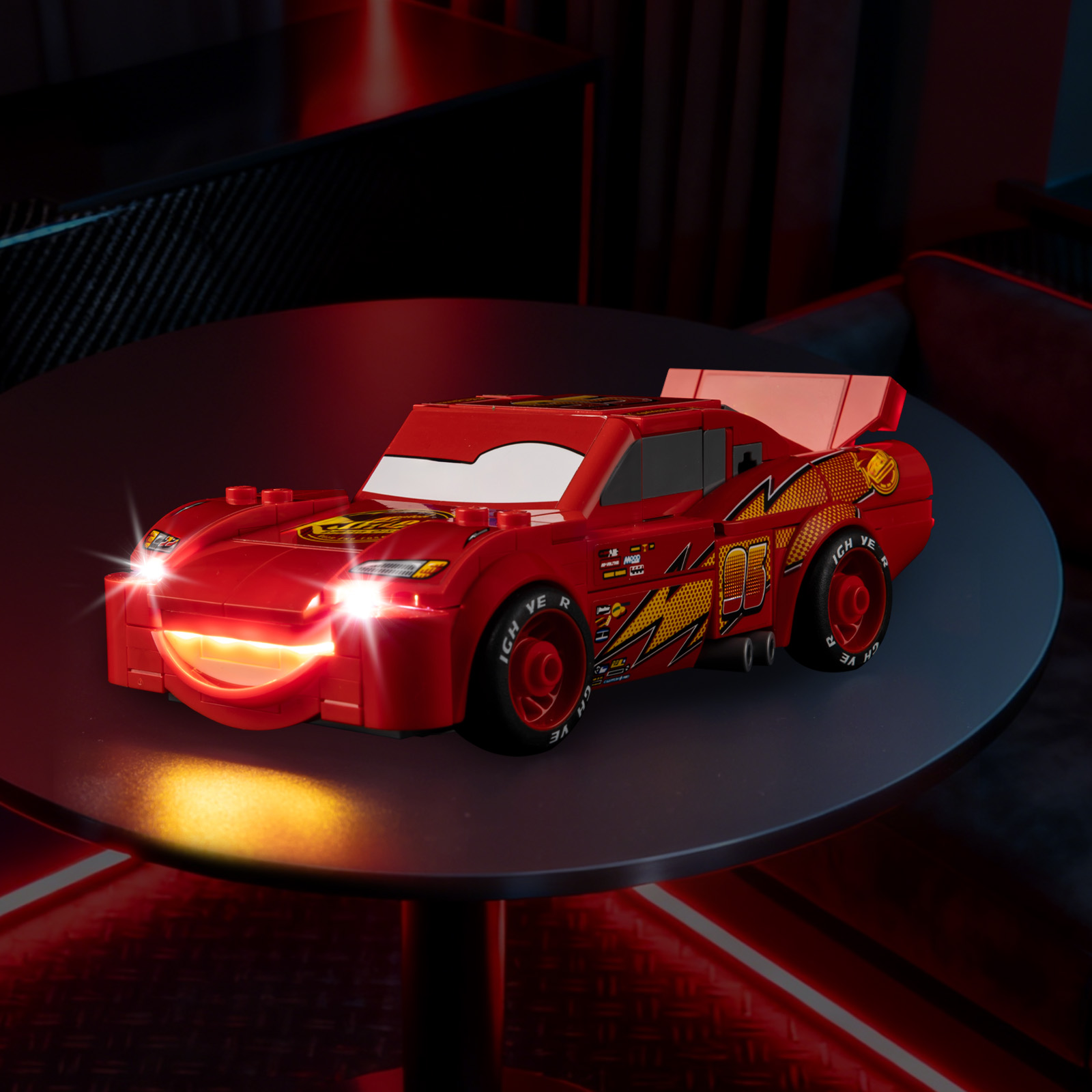 Set Lampu LED Cocok untuk Mobi - Lighting Mcqueen Wall Decor ulasan dan harga
