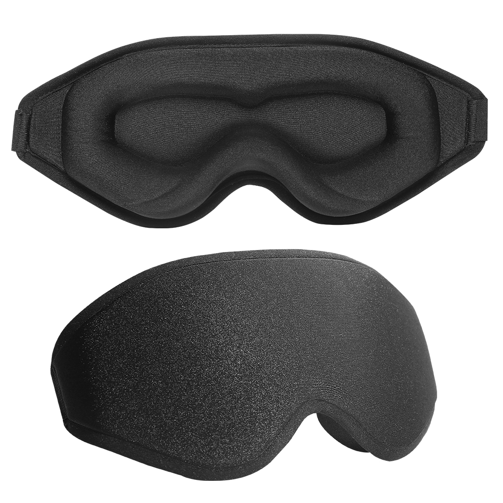Masker Tidur Empuk 3D, Penutup - Lighting Jockey ulasan dan harga