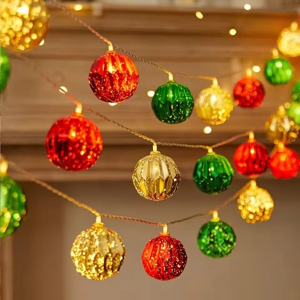 Lampu Hias Natal 1.5M 10LED Pu - Lighting Christmas Decor ulasan dan harga