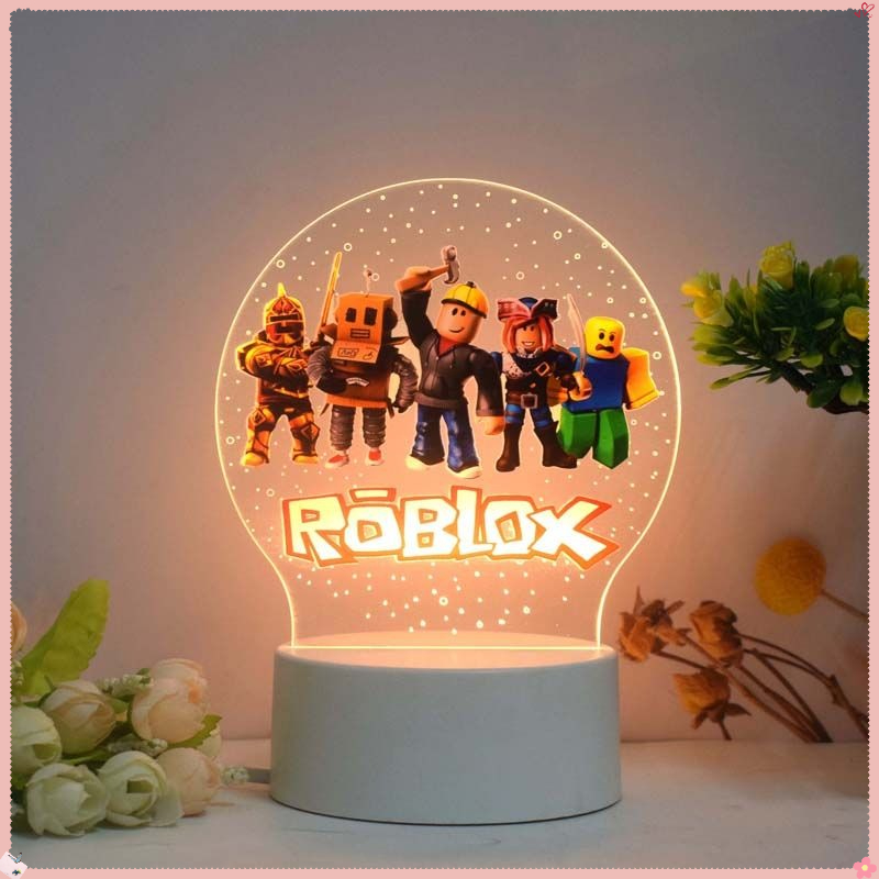 Lampu Tidur 3D USB Figur Roblo - Lighting Decor Items ulasan dan harga