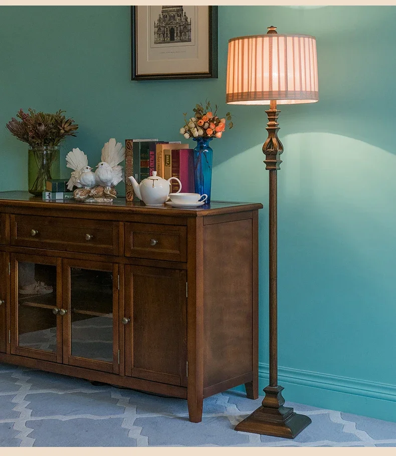 Lampu lantai Retro Vintage Ame - Floor Lamp Tripod ulasan dan harga