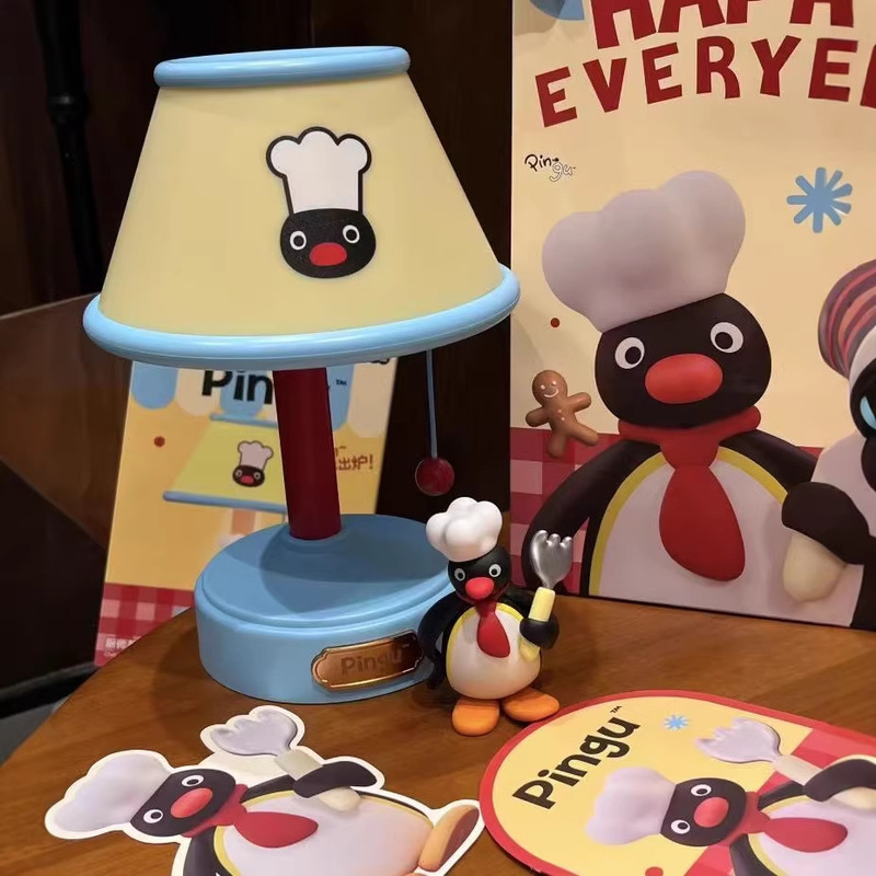 Lampu Meja Penguin Kartun Lucu - Lighting Decor Items ulasan dan harga