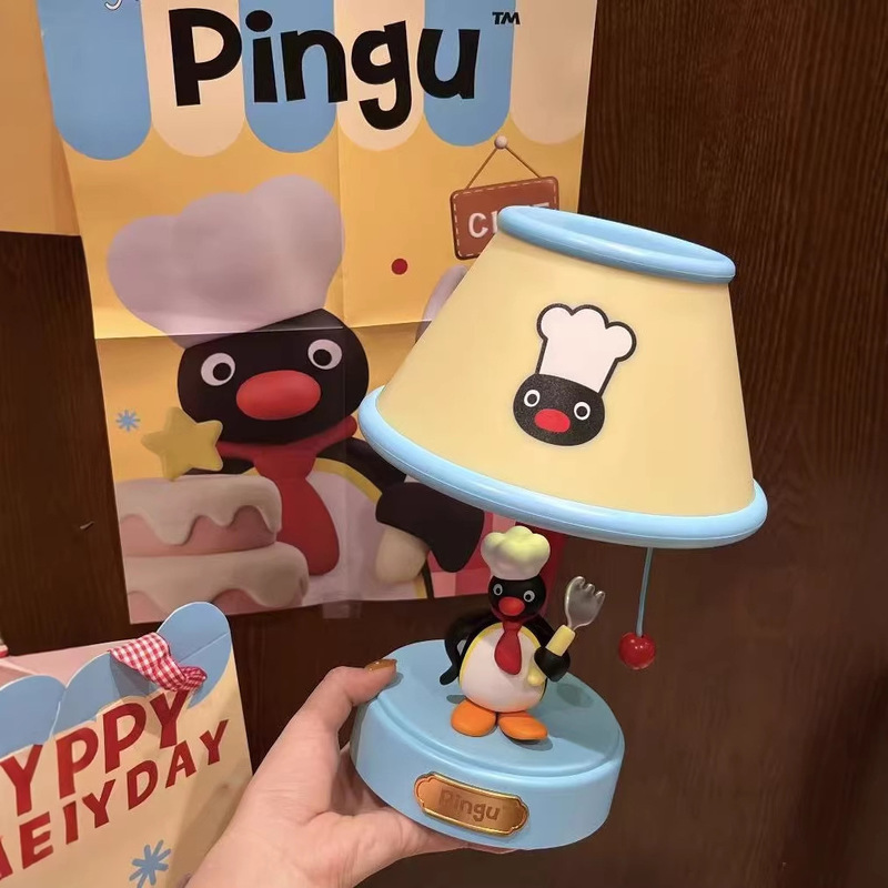 Lampu Meja Penguin Kartun Lucu - Lighting Decor Items ulasan dan harga