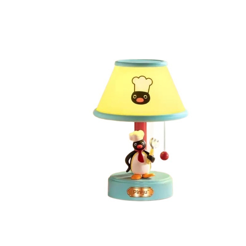 Lampu Meja Penguin Kartun Lucu - Lighting Decor Items ulasan dan harga