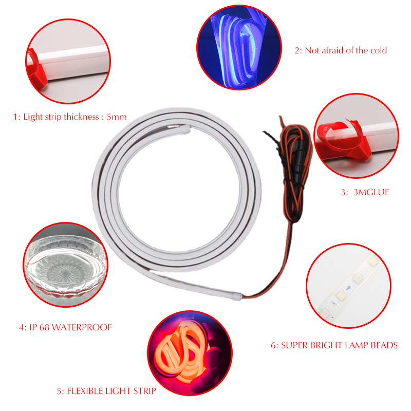 LED Mulai Memindai Garis Lampu - Lighting Bolt Decor ulasan dan harga