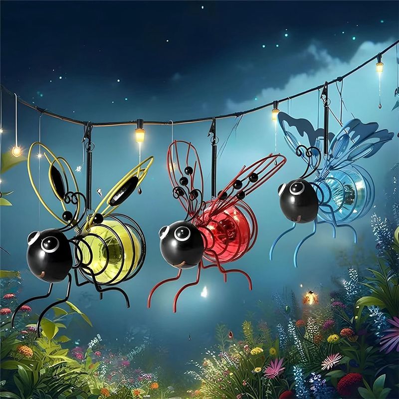 Lampu Simulasi Lebah Surya ABK - Lighting Bug Decor ulasan dan harga